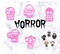 Hockey Mask Guy Jason Horror Cookie Cutters and Embossers Halloween